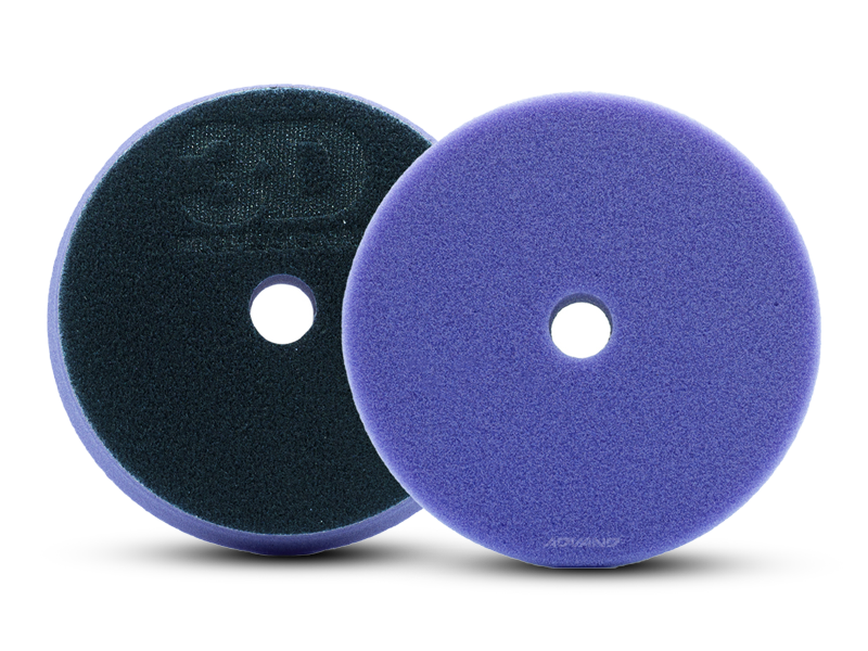 3D Pad Light Purple Foam Medium Polishing - Közepes szivacs 125 mm